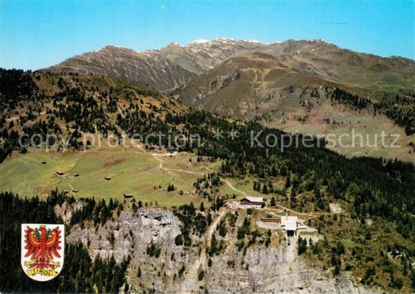 Mayrhofen Zillertal Penkenbahn Fliegeraufnahme