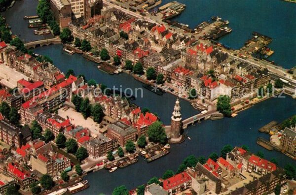 Amsterdam Niederlande Fliegeraufnahme