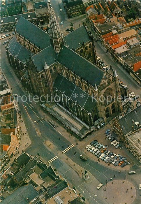 Haarlem Fliegeraufnahme Grote Kerk