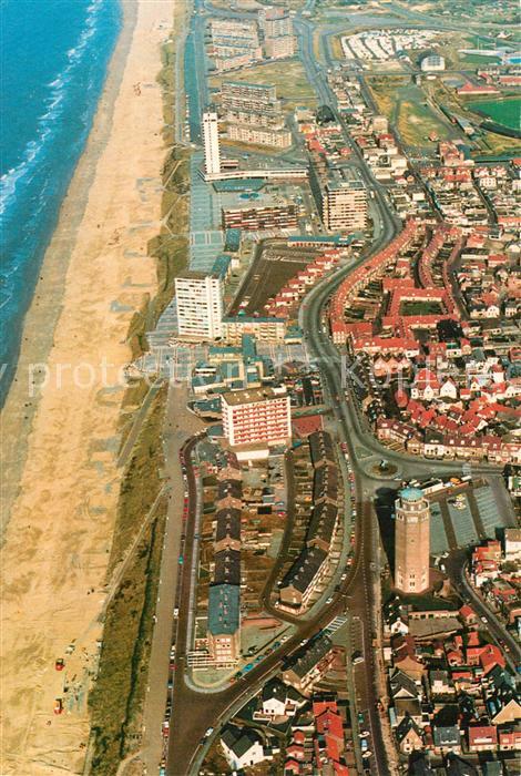 Zandvoort Holland Fliegeraufnahme