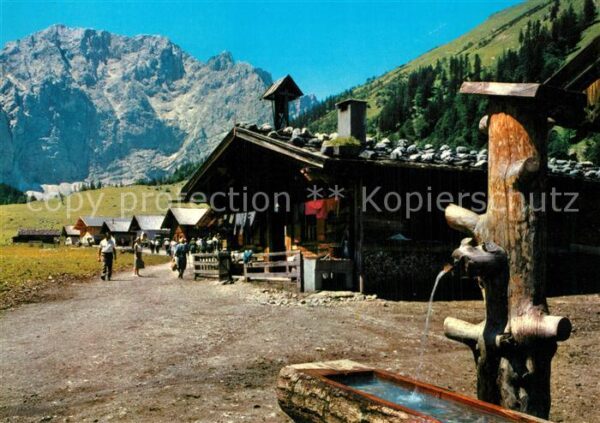 Engalm Karwendelgebirge Ahornboden