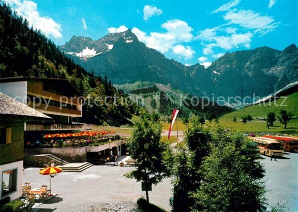 Hinterriss Tirol Alpengasthof Eng