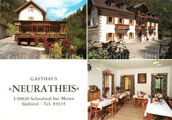 Schnalstal Gasthaus Neuratheis