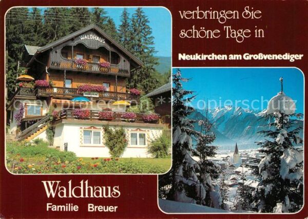 Neukirchen Grossvenediger Waldhaus Familie Breuer