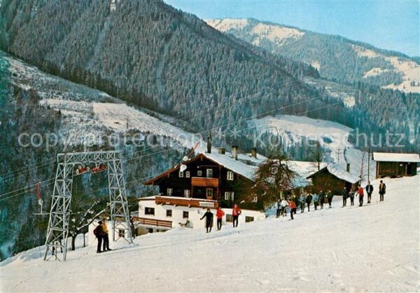 Viehhofen Salzburg Alpengasthof Stiegernigg Winter