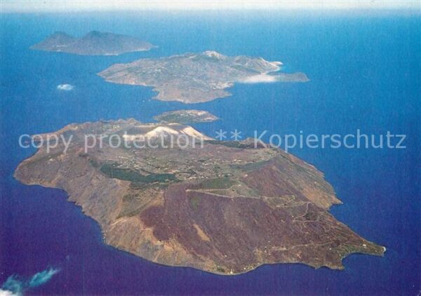 Eolie Fliegeraufnahme Lipari