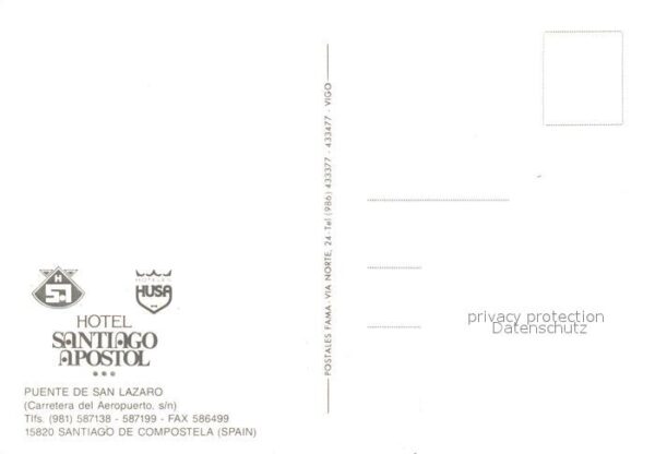 Santiago de Compostela Hotel Santiago Apostol – Bild 2