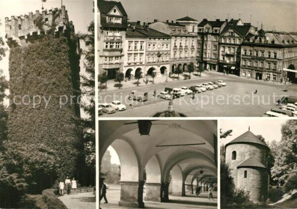 Cieszyn Rathaus Turm Arkaden