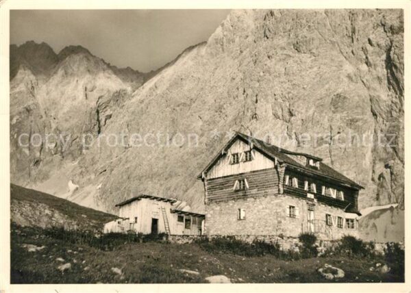 Anhalter Huette Lechtaler Alpen Heiterwand