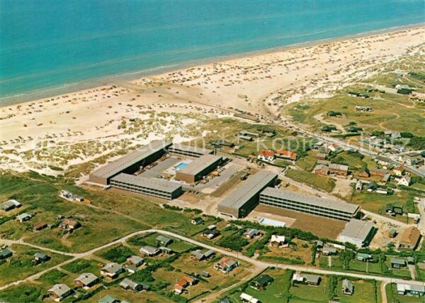Blokhus Fliegeraufnahme Ferienhotel Strand