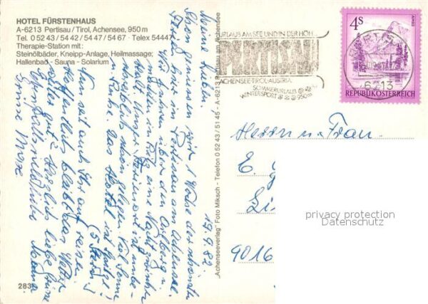 Pertisau Achensee Hotel Fürstenhaus – Bild 2