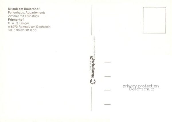 Ramsau Dachstein Steiermark Frienerhof Ferienhaus Appartements – Bild 2