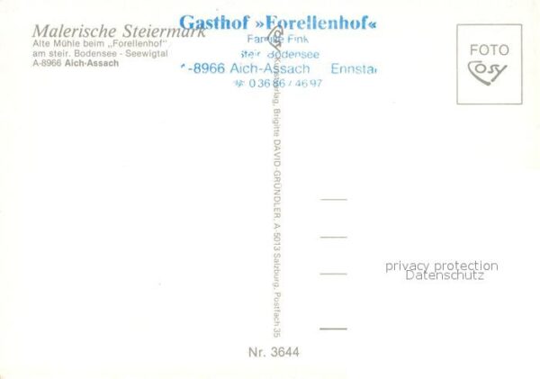 Aich Assach Steiermark Alte Mühle beim Forellenhof – Bild 2