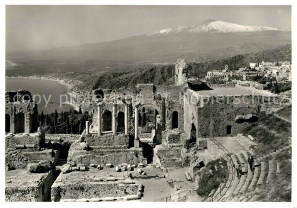 Taormina Sizilien Teatro Greco Romano