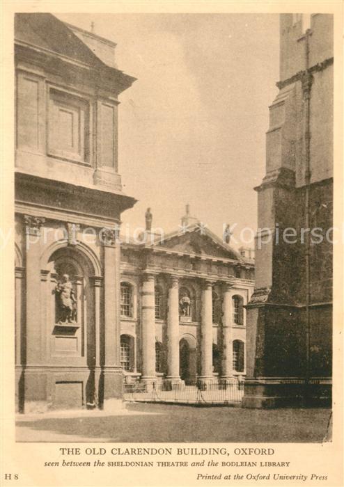 Oxford Oxfordshire The old Clarendon Building