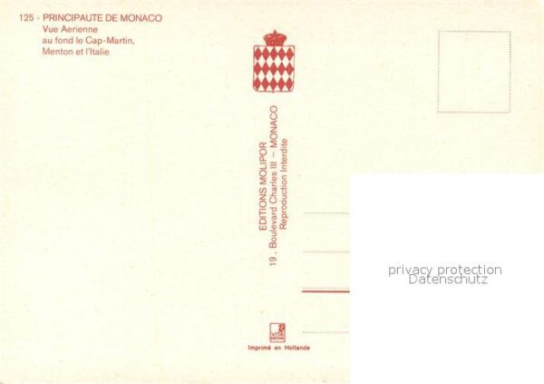 Monaco Fliegeraufnahme Cap Martin Menton – Bild 2