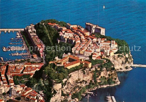 Monaco Fliegeraufnahme