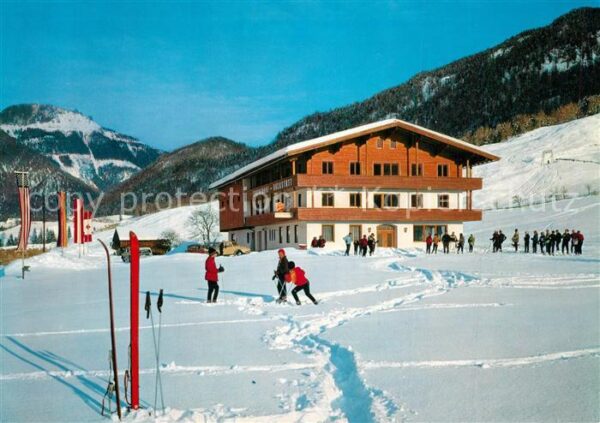 Erpfendorf Gasthof Pension Lärchenhof Winter