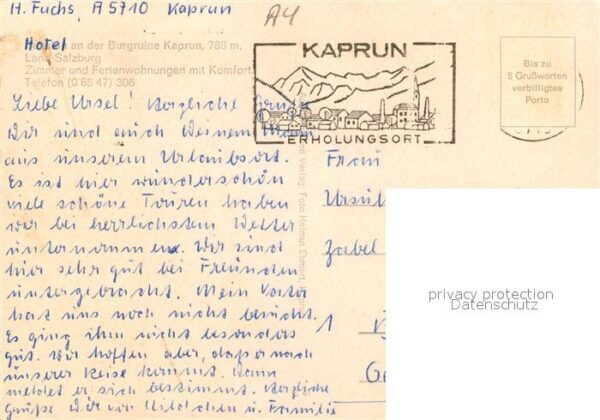 Kaprun Hotel an der Burgruine – Bild 2