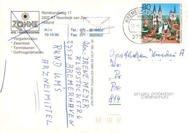 Noordwijk aan Zee  Hotel Zonne – Bild 2