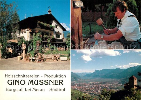 Burgstall Meran Holzschnitzerei Gino Mussner