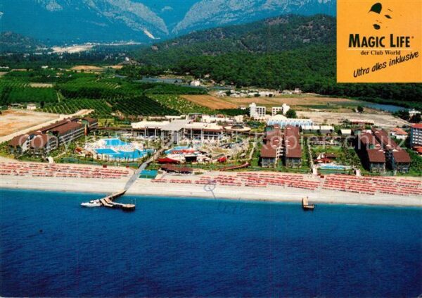Kemer Tuerkei Turkey Fliegeraufnahme Hotelanlagen Magic Life