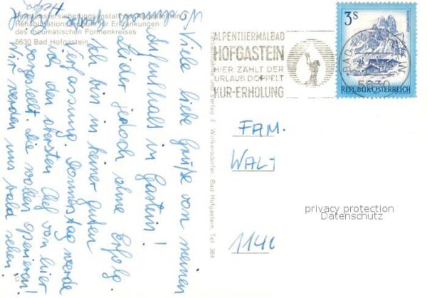 Bad Hofgastein Rheuma REHA Zentrum – Bild 2