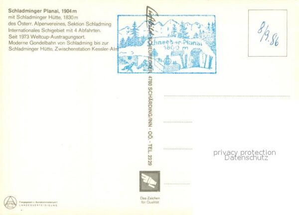 Schladmingerhuette Schladminger Planai – Bild 2