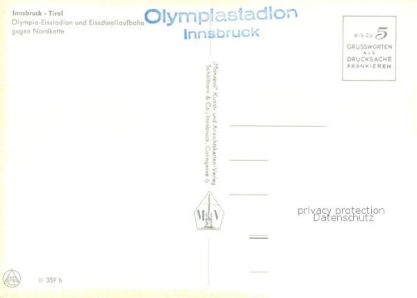 Innsbruck Olympia Eisstadion Eisschnelllaufbahn – Bild 2