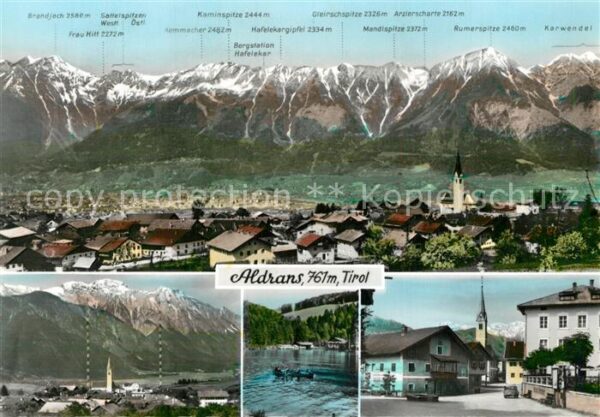 Aldrans Panorama Ortsansichten