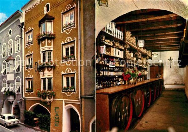 Sterzing Suedtirol Gasthaus Flamme Weinkellerei