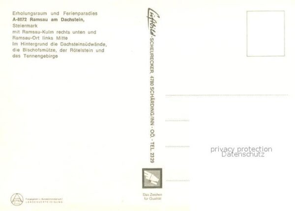 Ramsau Dachstein Steiermark Fliegeraufnahme – Bild 2