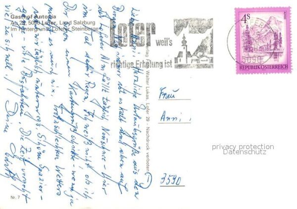 Lofer Gasthof Antonia – Bild 2