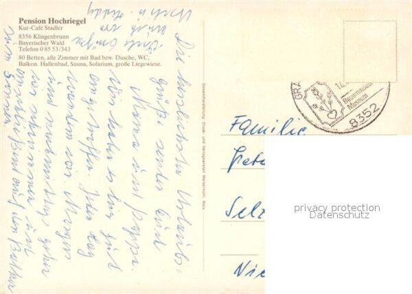 Klingenbrunn Pension Hochriegel – Bild 2