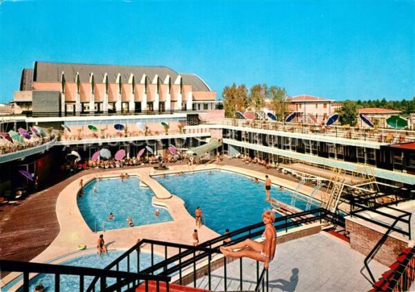 Abano Terme Schwimmbecken Columbus Garten
