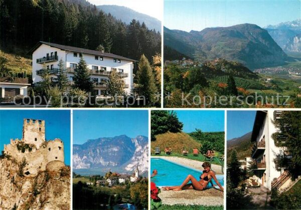 Buchholz Salurn Pension Kastion Burg Freibad