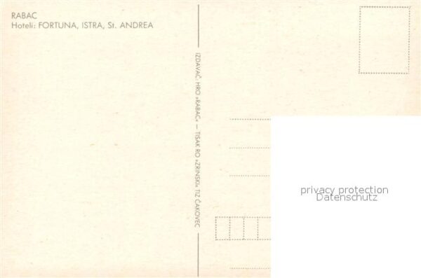 Rabac Kroatien Hotel Fortuna Istra Sankt Andrea – Bild 2