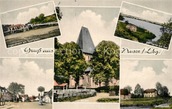 Nusse Jugendheim Sportplatz Seepartie Hauptst