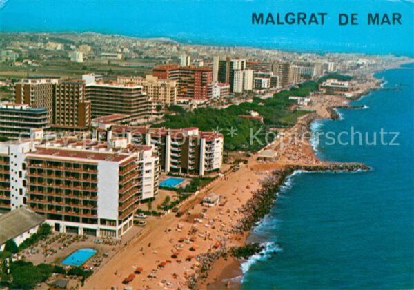 Malgrat de Mar Fliegeraufnahme
