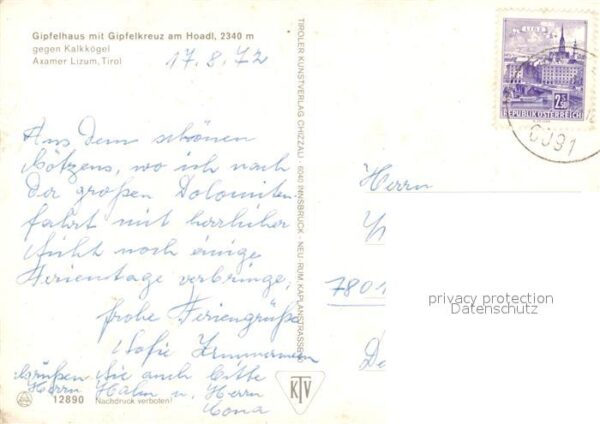 Axamer Lizum Gipfelhaus mit Gipfelkreuz am Hoadl – Bild 2