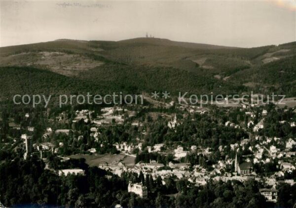 Koenigstein Taunus Fliegeraufnahme