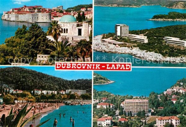 Dubrovnik Ragusa Teilansichten