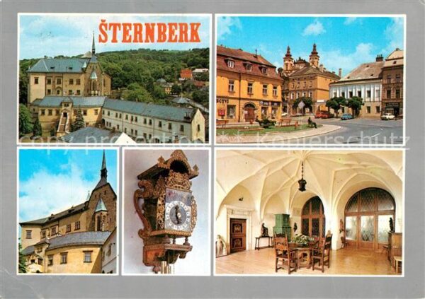 sternberk Gotiky Hrad a mestecko na svazich Nizke