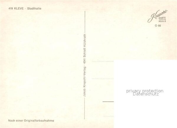 Kleve Stadthalle – Bild 2