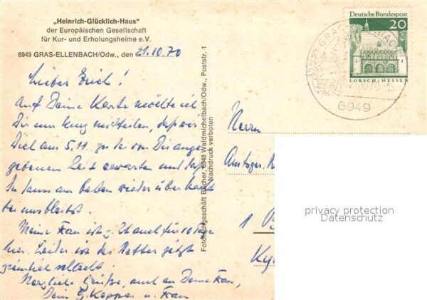 Gras-Ellenbach Heinrich Glücklich Haus – Bild 2