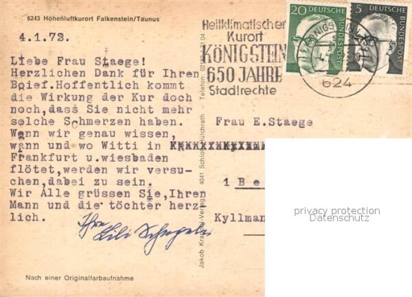 Falkenstein Taunus Fliegeraufnahme – Bild 2