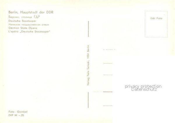 Berlin Deutsche Staatsoper – Bild 2