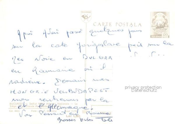 Bucuresti Siege de la Grande Assemblee Nationale – Bild 2