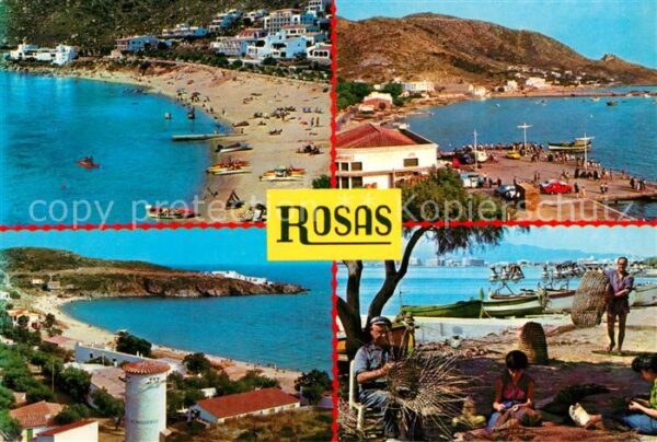 Rosas Costa Brava Cataluna Heim der Fischer der Herzlichkeit und d