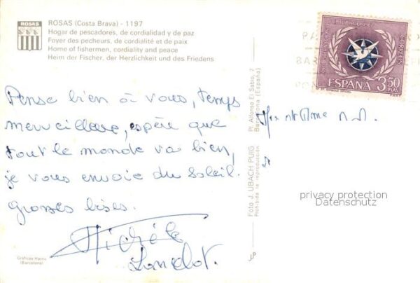 Rosas Costa Brava Cataluna Heim der Fischer der Herzlichkeit und d – Bild 2